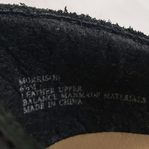 Crown Vintage Black Leather Booties Open Side Womens 6.5 Morrison - Picture 8 of 11